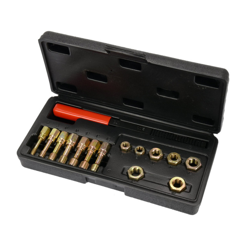 YATO Kit pentru reparat filete, 15 elemente