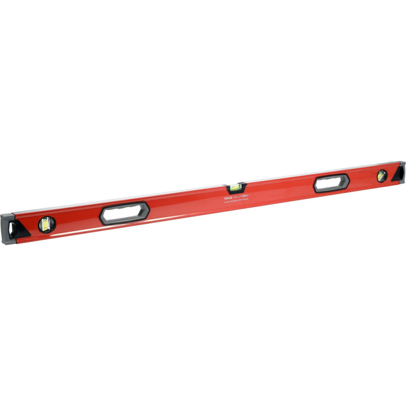 YATO Nivela profesionala din aluminiu cu trei bule,doua manere,1200 mm