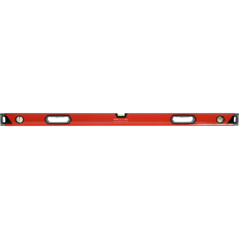 YATO Nivela profesionala din aluminiu cu trei bule,doua manere,1200 mm