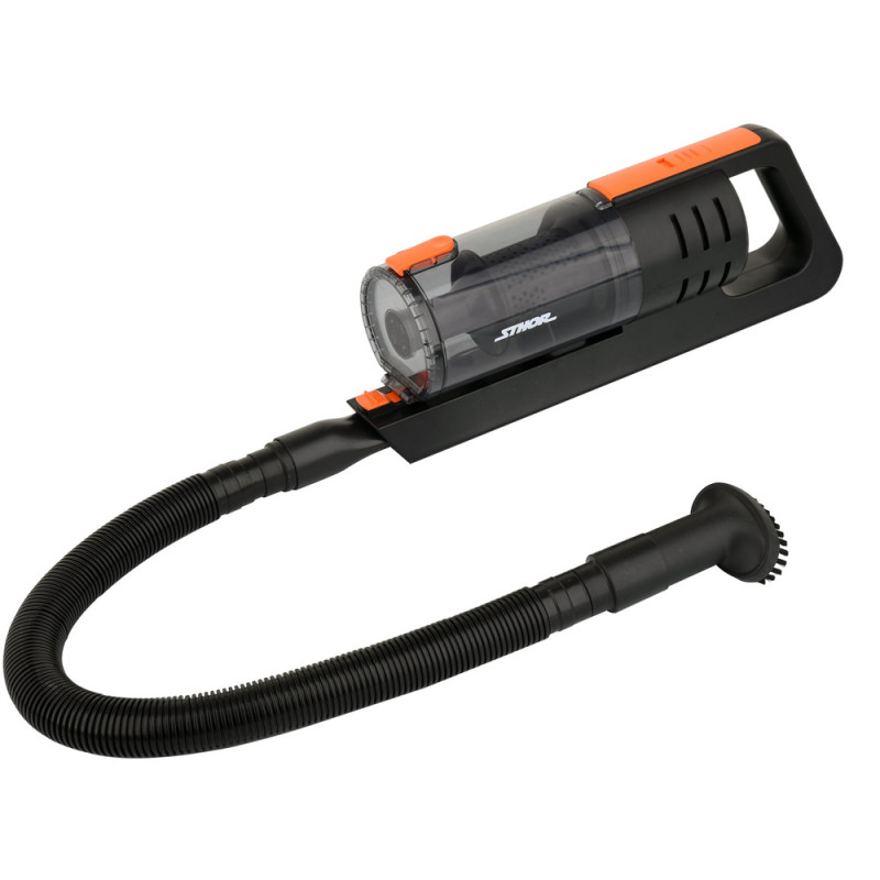 82970 STHOR Aspirator auto cu acumulator Li-Ion 11.1V 2.6Ah, 55 mbar