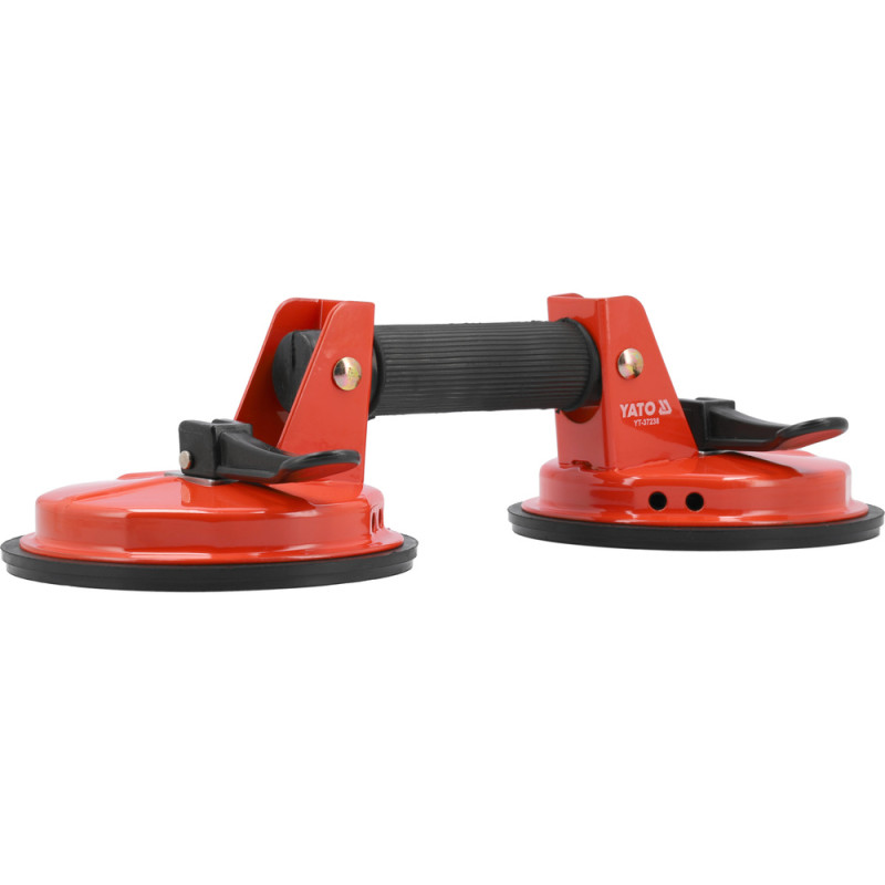 YATO Dispozitiv de fixare cu 2 ventuze,100 kg,diametru 150 mm YT-37238