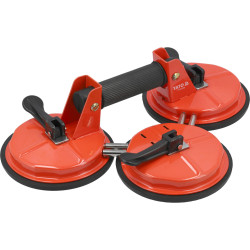 YATO Dispozitiv de fixare cu 3 ventuze,155 kg,diametru 150 mm YT-37239
