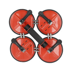 YATO Dispozitiv de fixare cu 4 ventuze,300 kg,diametru 150 mm YT-37240