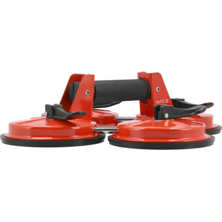 YATO Dispozitiv de fixare cu 4 ventuze,180 kg,diametru 120 mm YT-37242