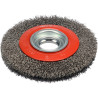 YATO Perie rotunda sarma din otel inox, 150x32 mm YT-47554