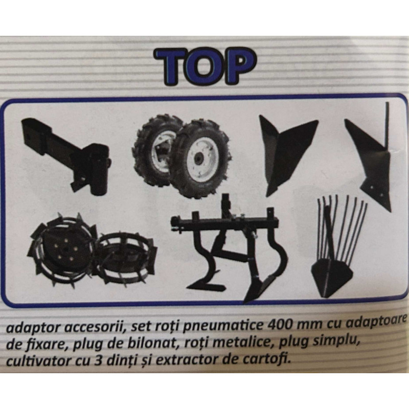 MS7100/5CFTOP MEDIA LINE Motosapa benzina 7cp, 80 cm, 2+1 viteze