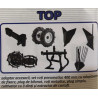 MS7100/5CFTOP MEDIA LINE Motosapa benzina 7cp, 80 cm, 2+1 viteze