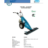 PFB55GP160115SP BERTOLINI Motocositoare B55 motor Honda GP160 5.5 CP, bara 115 cm iarba SP
