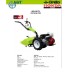 PFASG85GX270/6 GRILLO Motocultor G85GX270, HONDA GX270 9CP, freza 58cm