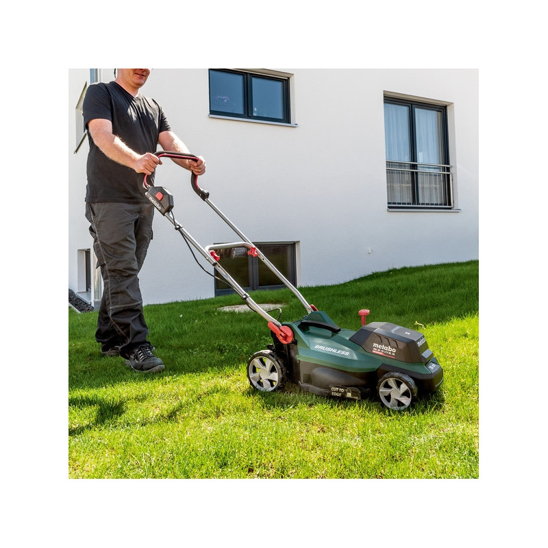 METABO RM 36-18 LTX BL 36 Masina de tuns gazon 2xLi-Ion 18V,5.2Ah,36cm