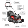 AGT51ALLROAD Masina tuns gazon,Briggs&Stratton 3.5CP,51cm,autopropulsie