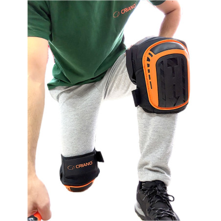 Genunchiere comfort profesionale CRIANO cu gel, spuma EVA si protectie Heavy-Duty TPU