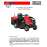 S536026047201 SECO CHALLENGE AJ92 16H Tractor gazon, LONCIN 16 CP