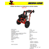 MSP270 MEDIALINE Aparat de spalat cu presiune,motor termic 4 timpi 7CP