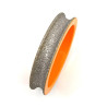 Freza diamantata pentru profilare granit, marmura, gresie Profil Semicerc Full Bullnose exterior, R-10mm, ∅75x22,23mm