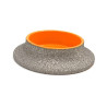 Freza diamantata pentru profilare granit, marmura, gresie Profil Semirotund Half Bullnose, R-15mm, ∅75x22,23mm
