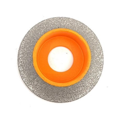 Freza diamantata pentru profilare granit, marmura, gresie Profil Semirotund Half Bullnose, R-20mm, ∅75x22,23mm