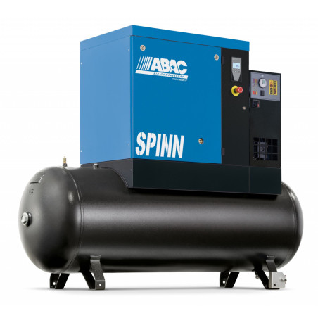 Compresor de aer profesional cu surub ABAC-SPINN-5.5E- 5.5 kW, 780 L/min, 10 bari - Rezervor 500 Litri