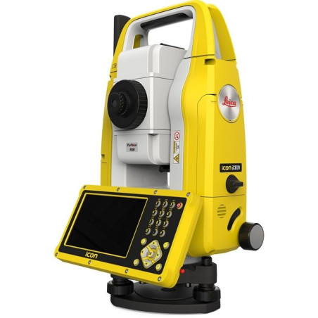 Leica iCON iCB70 R500 Kit &ndash; Stație totală manuală pentru construcții cu WLAN - kit complet + soft 1 an iCB50/70 Basic CCP