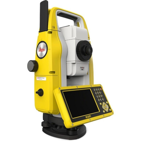 Leica iCON iCB70 R500 Kit &ndash; Stație totală manuală pentru construcții cu WLAN - kit complet + soft 1 an iCB50/70 Basic CCP
