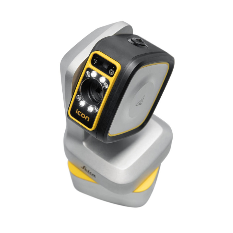 Leica iCON iCS50 - Instrument robotizat de măsurare 3D de precizie pentru construcții cu pachet software Robotic Layout Pro