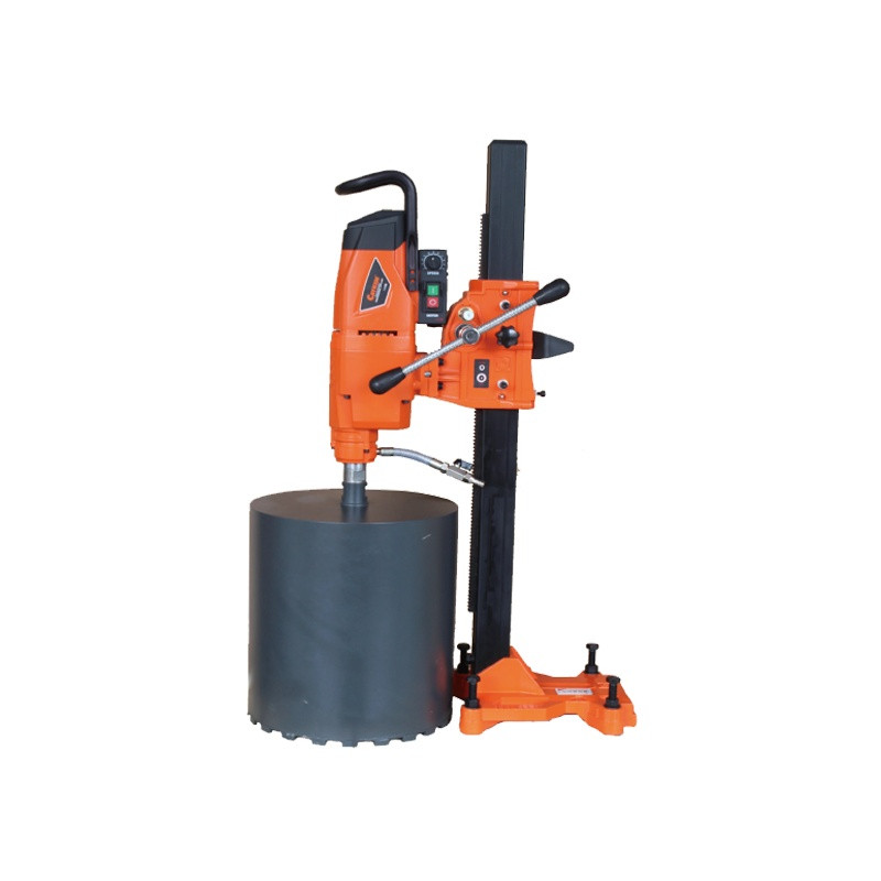 Masina de carotat industriala pt. beton armat si materiale dure Ø300mm, 4.98kW, stand fix inclus