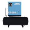 Compresor de aer profesional cu surub - 7.5 kW, 900 L/min, 10 bari - Rezervor 200 Litri - ABAC-CROSS-900-10-400/50-200L/VSD