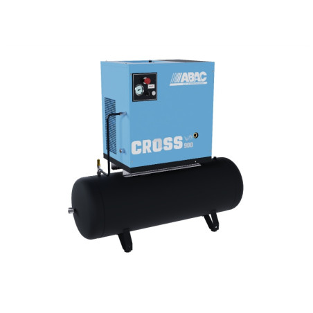 Compresor de aer profesional cu surub - 7.5 kW, 900 L/min, 10 bari - Rezervor 200 Litri - ABAC-CROSS-900-10-400/50-200L/VSD