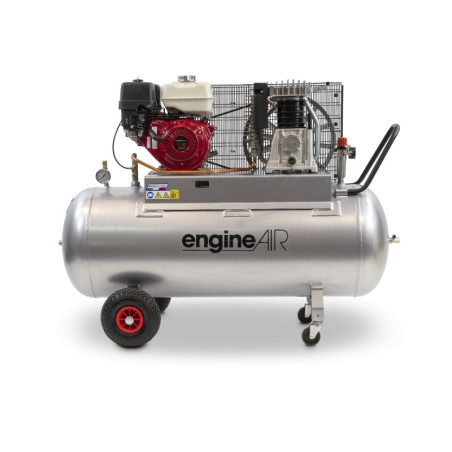 Compresor de aer cu piston, motor Honda - 6.26 kW, 552 L/min, 10 bari - Rezervor 270 Litri - ABAC-engineAIR-9/270-10-Petrol