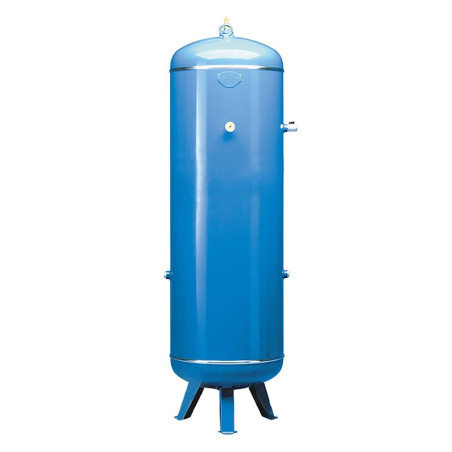 Rezervor vertical vopsit - 2000 litri, max. 12 bari - ABAC-TANK-VERT.2000-12-PED-5015+KIT