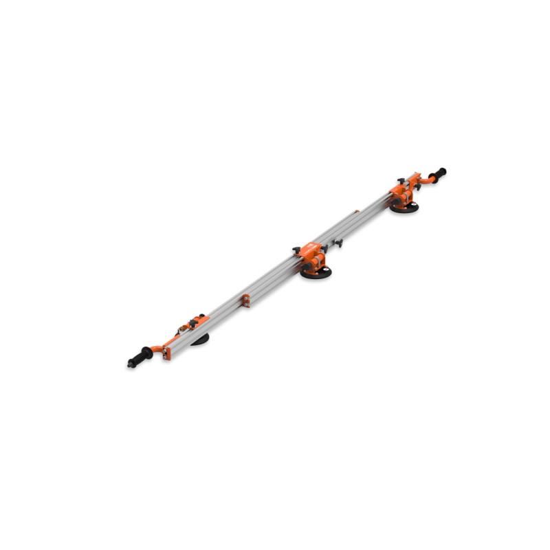 Sistem de transport cu 3 ventuze cu vacuum Agile Light, 80kg