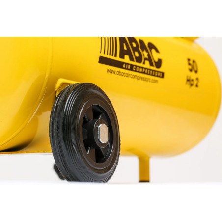 Compresor de aer cu piston - 1.5 kW, 150 L/min, 8 bari - Rezervor 50 Litri - ABAC-MONTE-CARLO-B20-BASELINE