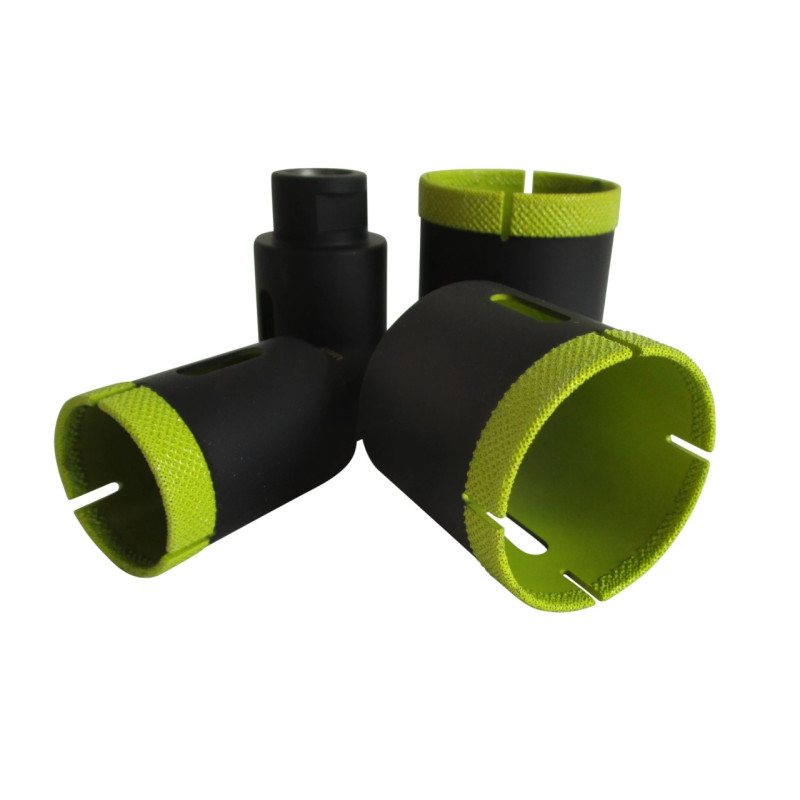 Carota diamantata pt. gresie portelanata & piatra - diam. 10mm -cu ceara- Super Premium