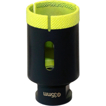 Carota diamantata pt. gresie portelanata & piatra - diam. 50mm - Super Premium