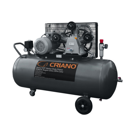 Compresor de aer HEAVY-DUTY Profesional cu piston 4CP, 550 L/min, 10bar - Rezervor 200 litri