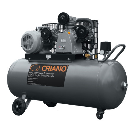 Compresor de aer HEAVY-DUTY Profesional cu piston 7.5CP, 900 L/min, 10bar - Rezervor 270 litri