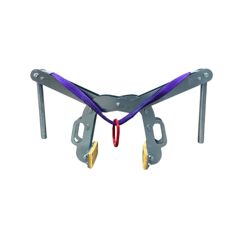 Cleste universal pt. pavaje si borduri, ridicare cu chingă, 350kg, 0-410mm