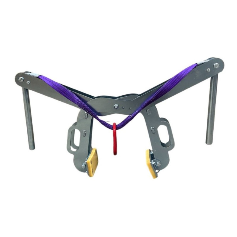 Cleste universal pt. pavaje si borduri, ridicare cu chingă, 350kg, 0-410mm
