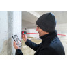 Telemetru cu laser roșu & Bluetooth/Camera - 80m, METRON 80 BTC - Sola-71029101