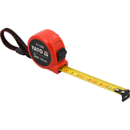 YT-71080 YATO Ruleta 3 m x 16 mm