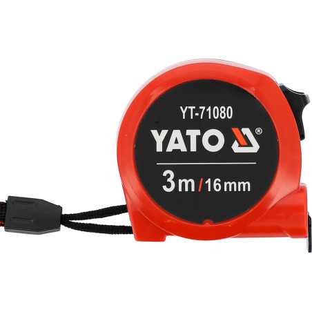 YT-71080 YATO Ruleta 3 m x 16 mm