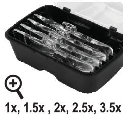 YT-73842 YATO Ochelari cu lupa si led cu 5 lentile