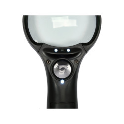 YT-73845 YATO Lupa cu doua lentile, 3.5x si 45x, cu iluminare led