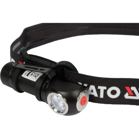 YT-08597 YATO Lanterna frontala 2 in 1, 350 lm