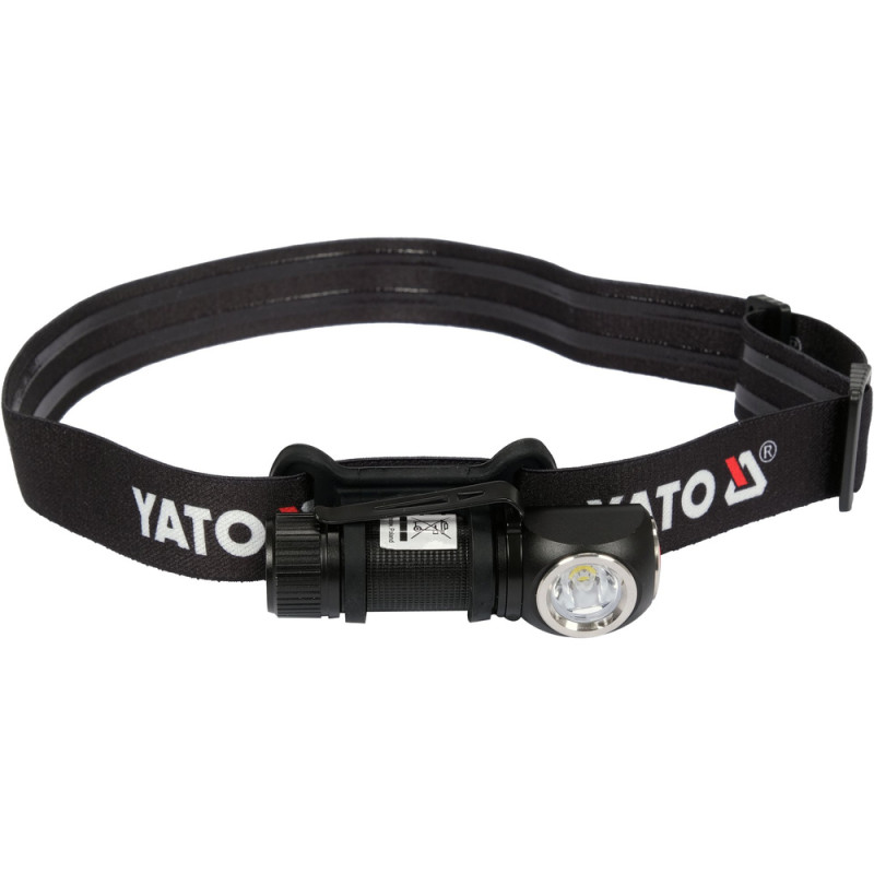YT-08597 YATO Lanterna frontala 2 in 1, 350 lm