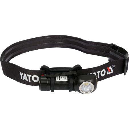 YT-08597 YATO Lanterna frontala 2 in 1, 350 lm