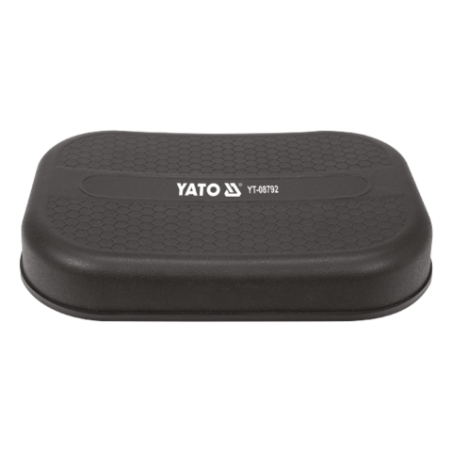 YT-08792 YATO Taburet pentru atelier, capacitate incarcare 140 kg, 360 x 260 mm, Negru