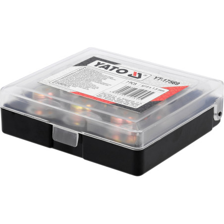 YATO Set reparat busoane baie de ulei M18 x 1.5 mm, 7 piese