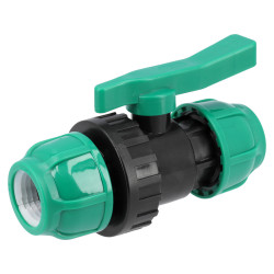 88961 FLO Mufa cu robinet 32 x 32 mm