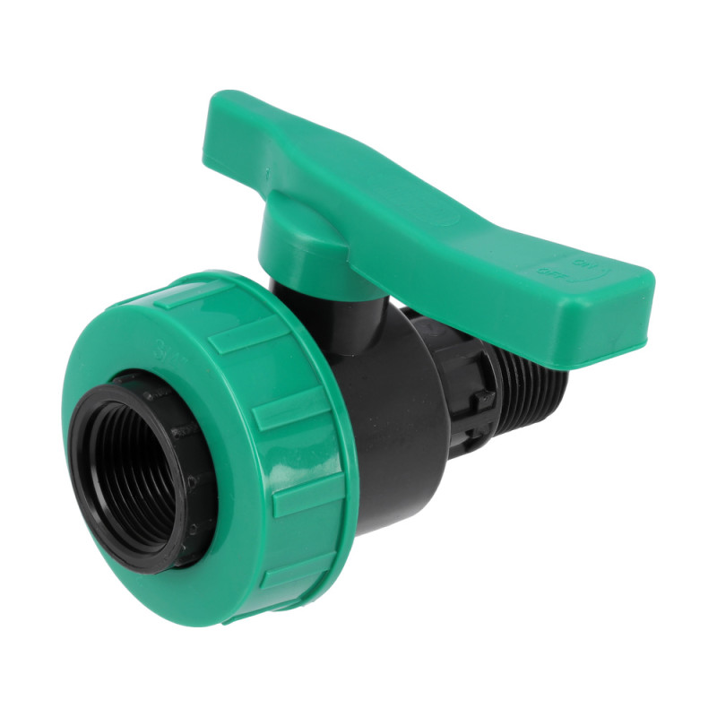 88981 FLO Robinet cu bila conector 3/4" x 2